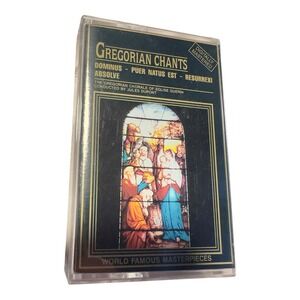 Gregorian Chants Cassette Dominus Puer Natus Est Resurrexi‎ Absolve